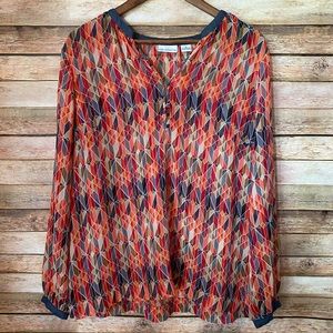 Perfect bridging into fall blouse!